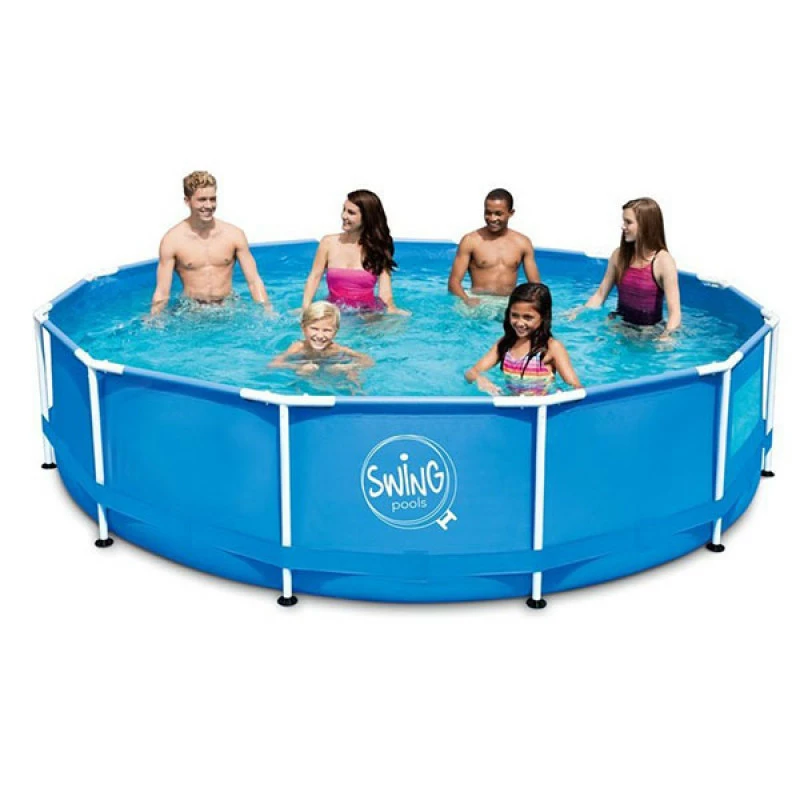 Piscina Tubular Swing Ø 366 X 91 Cm 3 Piscina Tubular Swing Ø 366 X 91 Cm