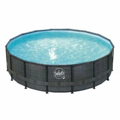 Piscina Elite Wicker Dark Ø5,49 X 1,32 M -GRE Ventas 3exb0199 1