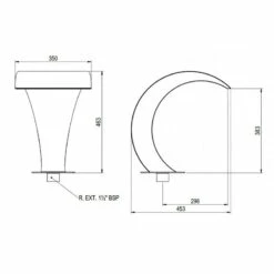 Cascada Residencial 12m3/h Astralpool -GRE Ventas ancho 350