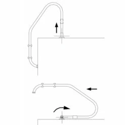 GRE Ventas -GRE Ventas anclaje articulado astralpool 08727 1 1