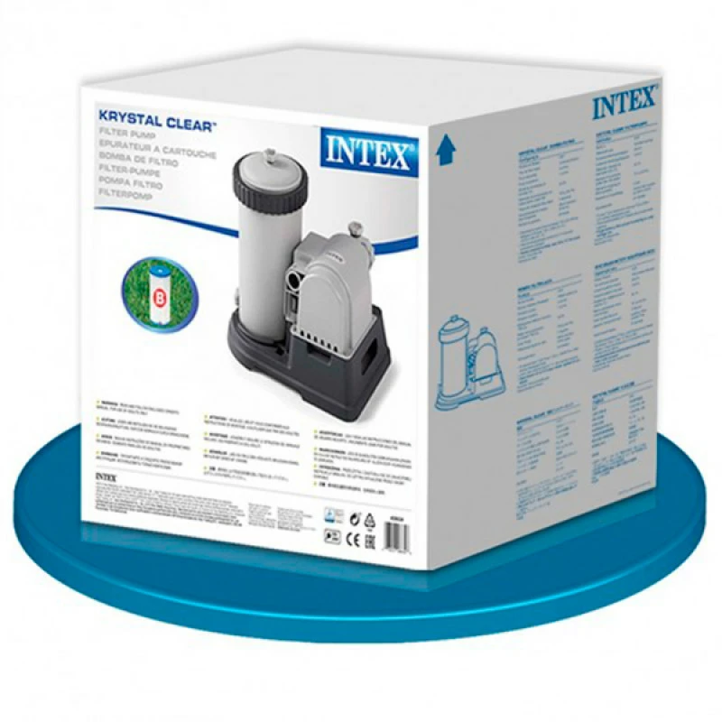 Intex Depuradora Cartucho Krystal 9.463 L/h 6 Intex Depuradora Cartucho Krystal 9.463 L/h - Imagen 4