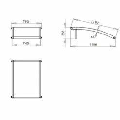 Calefacción Solar Lux -GRE Ventas calefaccion solar lux medidas 1