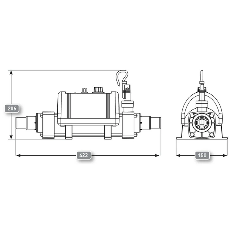 Calentador Eléctrico Elecro Nano Splasher 3 Calentador Eléctrico Elecro Nano Splasher