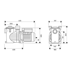 Bomba De Filtración BWT Mini Star Trifásica 7 Bomba De Filtración BWT Mini Star Trifásica -GRE Ventas cotas star mini 1