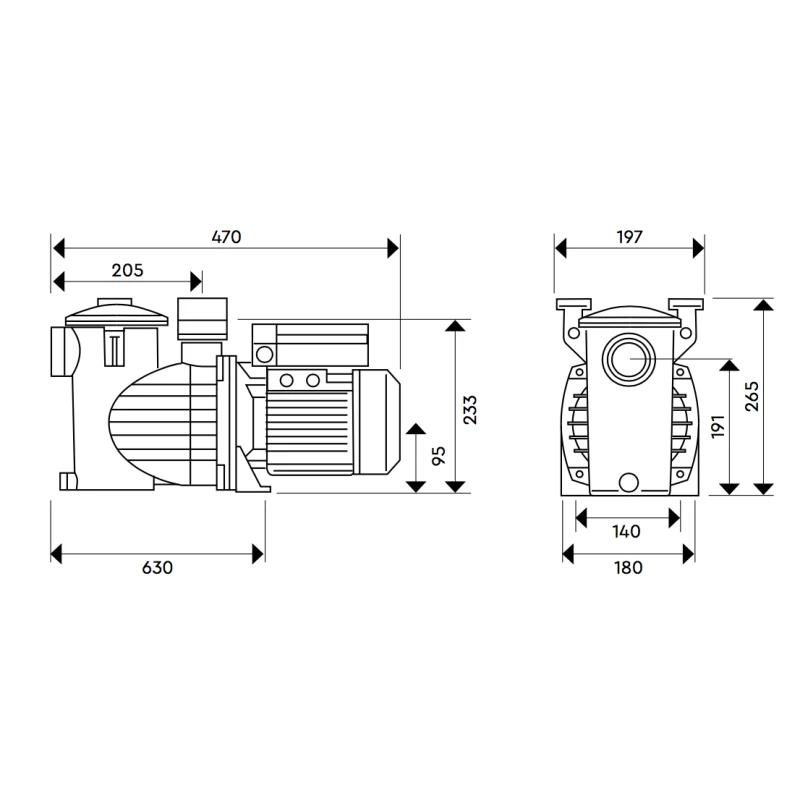 Bomba De Filtración BWT Mini Star Trifásica 5 Bomba De Filtración BWT Mini Star Trifásica - Imagen 3