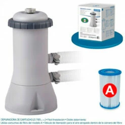 Intex Depuradora Cartucho Krystal 3.785 L/h -GRE Ventas depuradora cartucho 3785lh pack