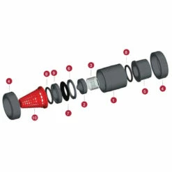 Válvula Antirretorno Uniblock PVC EPDM Roscar 8 Válvula Antirretorno Uniblock PVC EPDM Roscar -GRE Ventas despiece valvula cepex 2 1 1 1 1 1