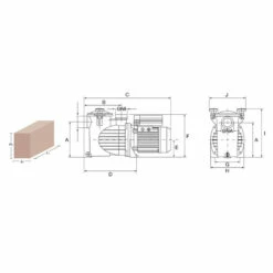 Bomba Óptima Saci -GRE Ventas dimensiones optima