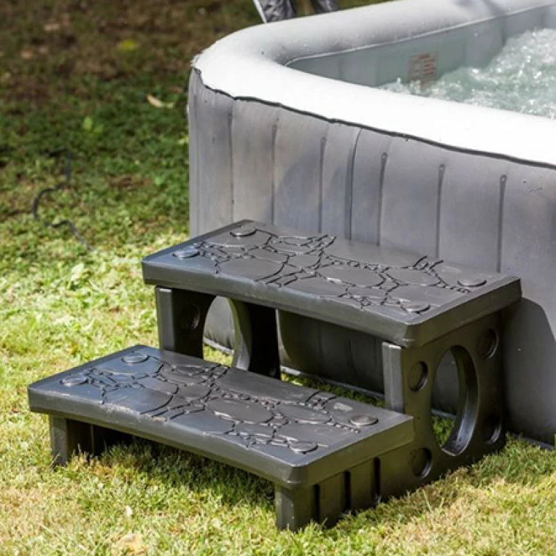 Escalera Para Spa 2 Peldaños De Gre 4 Escalera Para Spa 2 Peldaños De Gre - Imagen 2