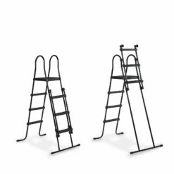 Piscina Black Limited 400x200x122cm -GRE Ventas escalera de la piscina exit de cuero 2