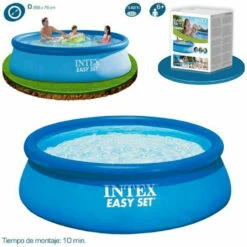 Intex Piscina Hinchable Easy Set Ø366x76 -GRE Ventas especificaciones piscina easy jet 2