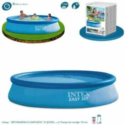 Piscina Intex Easy Set Ø396x84cm -GRE Ventas especificaciones piscina intex easy jet depuradora 1
