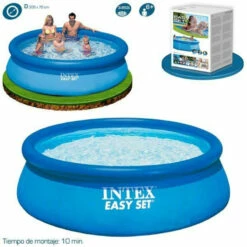 Piscina Hinchable Easy Set Intex Ø305x76 -GRE Ventas especificaciones piscina. familiar easy jet 1