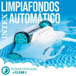 Limpiafondos Intex Automático ZX300 -GRE Ventas etiqueta limpiafondos intex zx300