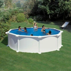 Piscina Desmontable Circular Gre Starpool 120cm -GRE Ventas gre starpool circular blanca 120 460