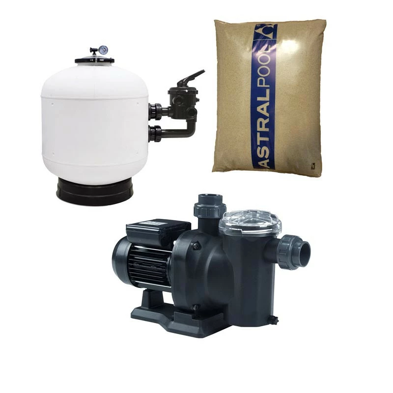Pack Bomba Sena, Filtro Skypool Y Material Filtrante 4 Pack Bomba Sena, Filtro Skypool Y Material Filtrante - Imagen 2