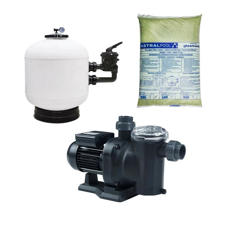 Pack Bomba Sena, Filtro Skypool Y Material Filtrante 5 Pack Bomba Sena, Filtro Skypool Y Material Filtrante - Imagen 3