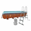 Jilong Piscina Frame Plus Wood 5,4 X 2,5 X 1 M 2 Jilong Piscina Frame Plus Wood 5,4 X 2,5 X 1 M -GRE Ventas piscina frame plus rectangular madera accesorios