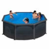 GRE Piscina Starpool Redonda Grafito 120 Cm -GRE Ventas piscina gre starpool circular grafito 350 gente