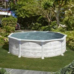 GRE Piscina Starpool Redonda Nórdica 120 Cm -GRE Ventas piscina gre starpool circular nordica 120 350 exterior