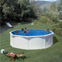 Piscina Desmontable Circular Gre Starpool 132 Cm -GRE Ventas piscina starpool circular blanca 450