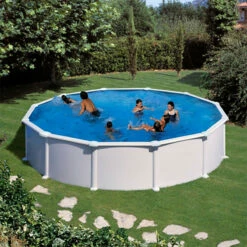 Piscina Desmontable Circular Gre Starpool 132 Cm -GRE Ventas piscina starpool circular blanca 550