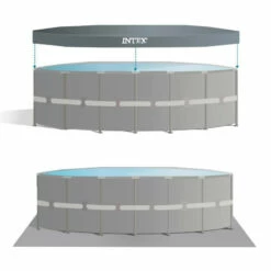 Piscina Desmontable Ultra XTR 610 X 122 Cm Intex -GRE Ventas piscina ultraframe 610x122 tapiz manta 1