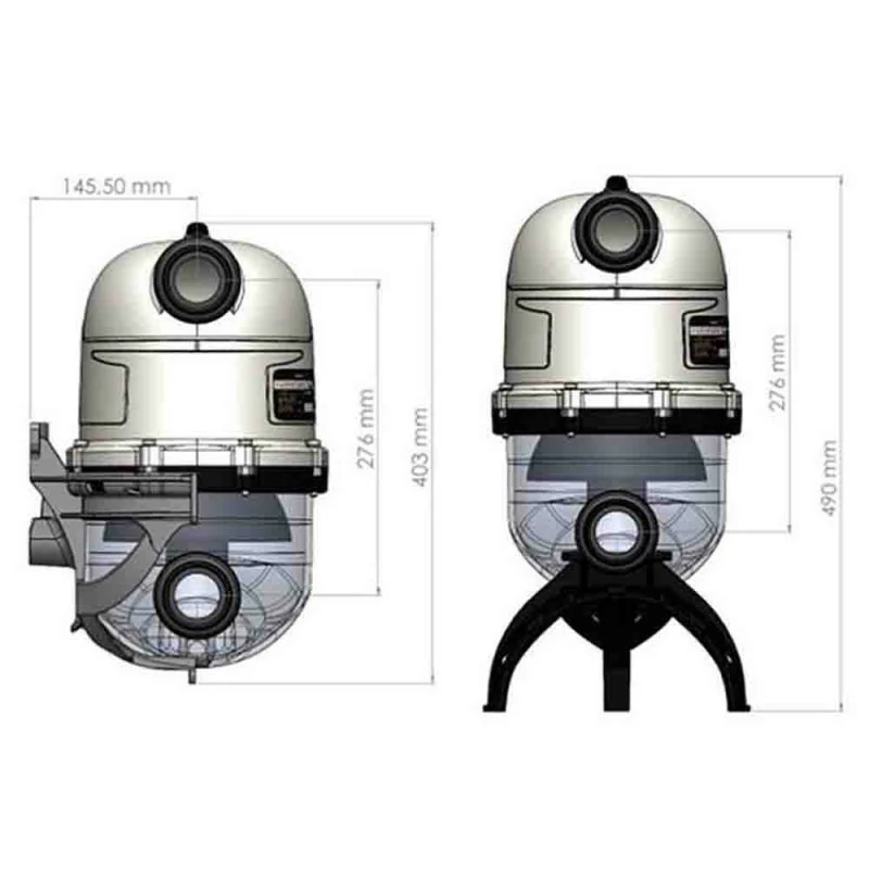 Prefiltro Hidrociclónico Hydrospin 5 Prefiltro Hidrociclónico Hydrospin - Imagen 3